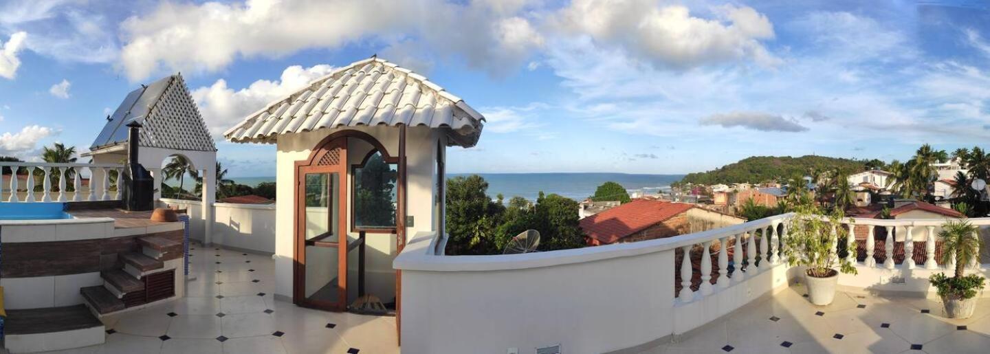 Castelo Do Ceu, Casa No Centro De Pipa Vista Mar Villa Praia de Pipa Kültér fotó