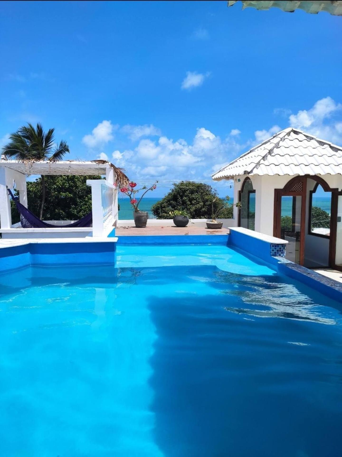 Castelo Do Ceu, Casa No Centro De Pipa Vista Mar Villa Praia de Pipa Kültér fotó